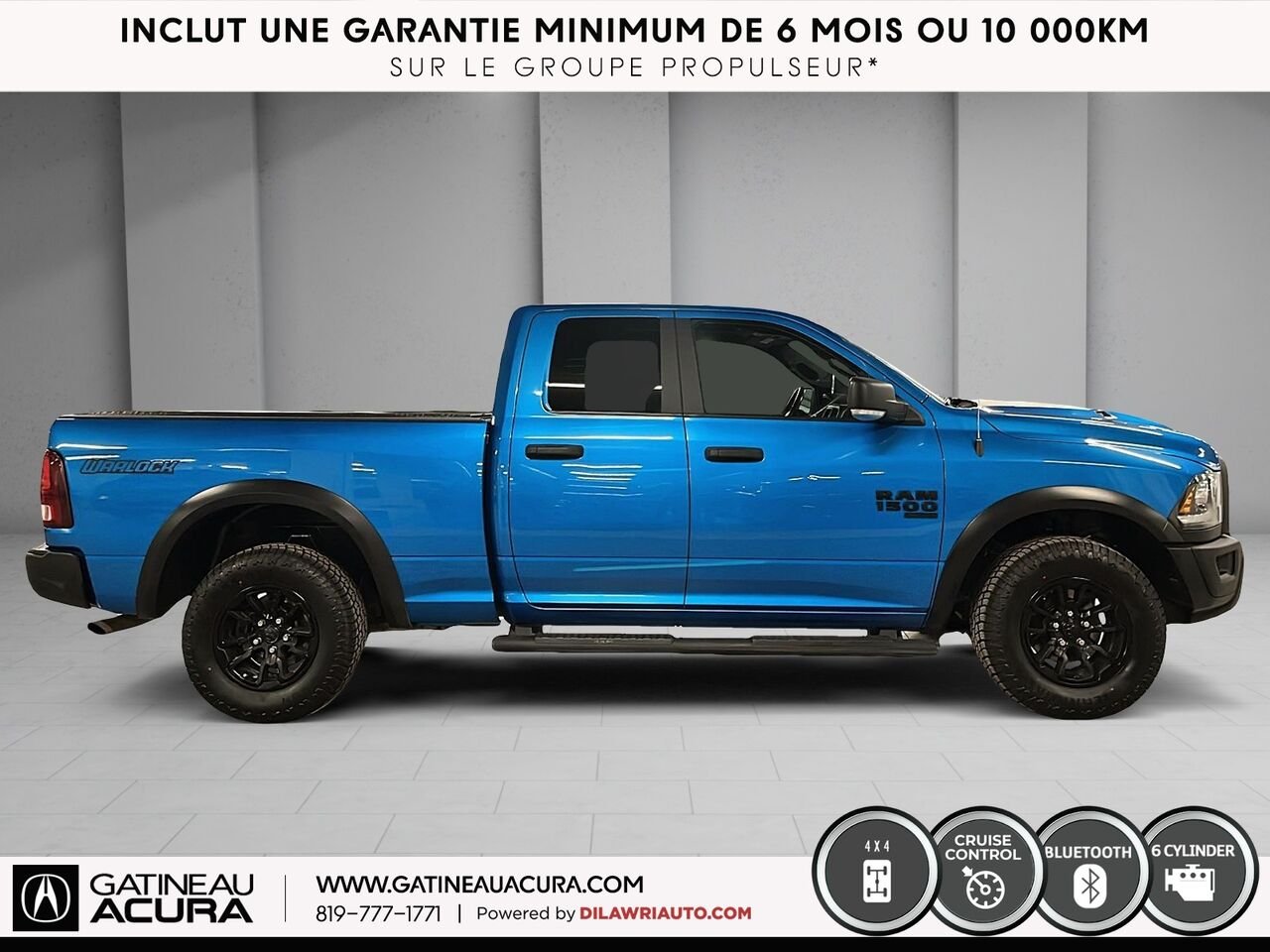 Ram 1500 Classic Warlock Quad Cab 4x4 2021 Bleu Ottawa & Gatineau - photo #10