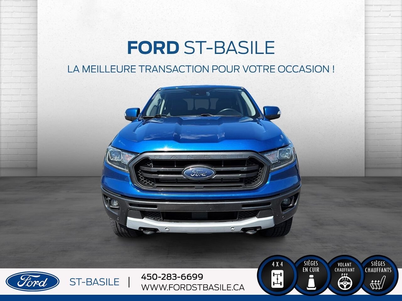 2019 Ford Ranger Blue Saint-Basile-le-Grand - photo #11