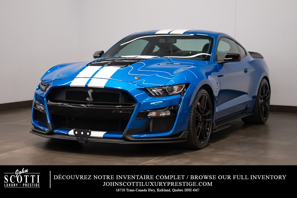 Ford Mustang Shelby GT500 2020 Bleu Kirkland - photo #0