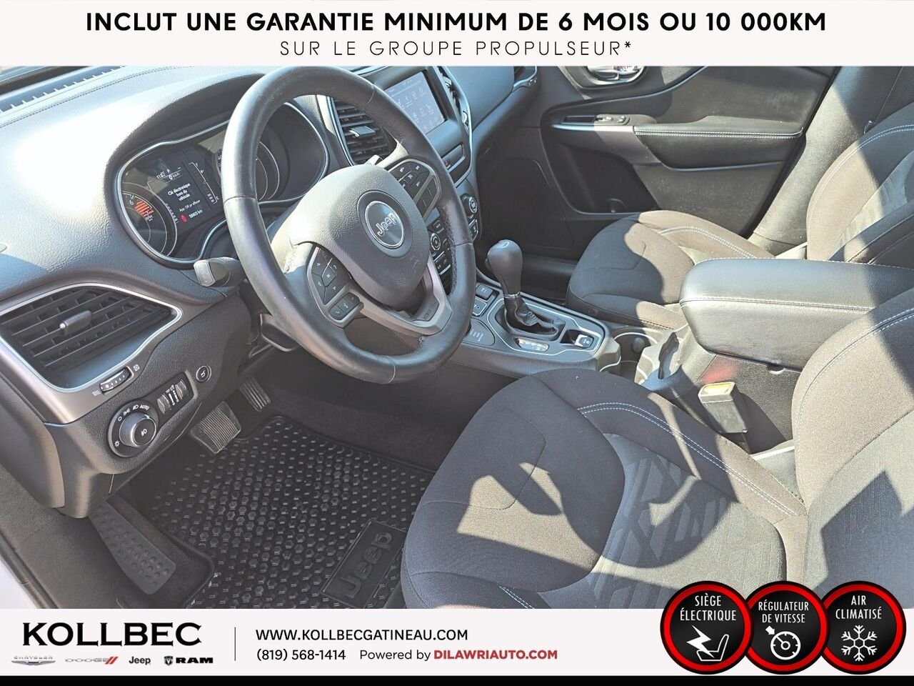 2019 JEEP CHEROKEE North 4x4 White Ottawa & Gatineau - photo #24