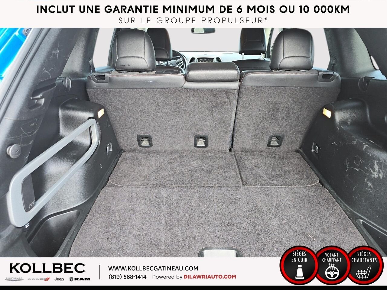 JEEP CHEROKEE Trailhawk 4x4 2018 Bleu Ottawa & Gatineau - photo #21