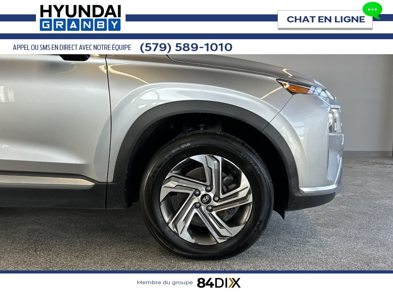 2022 Hyundai Santa Fe Silver Granby - photo #8