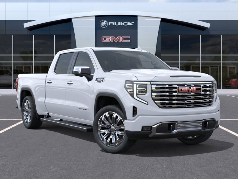 2026 GMC Sierra 1500 Denali cabine multiplace 4RM 157 po GLACIER WHITE TRICOAT Gatineau - photo #6