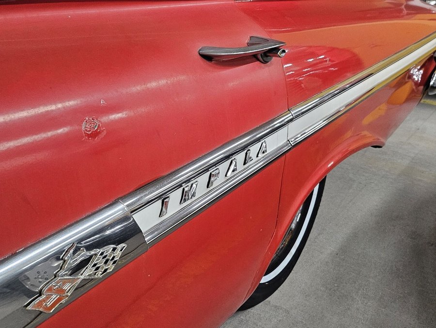 Chevrolet Impala 1959 1959 Rouge