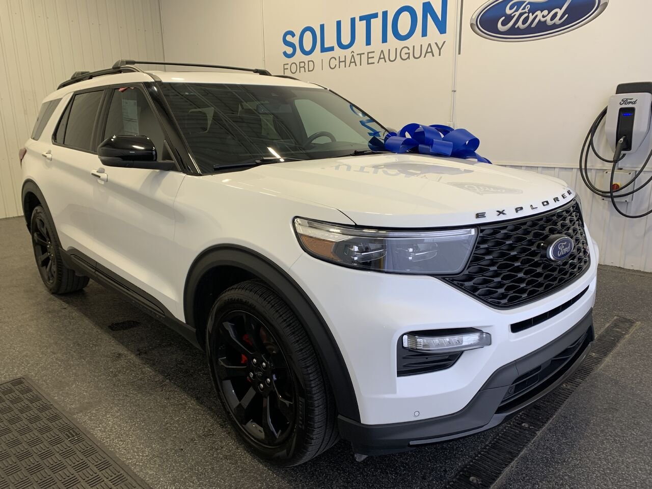 2024 Ford Explorer ST AWD EXPLORER ST 4WD White Châteauguay - photo #5