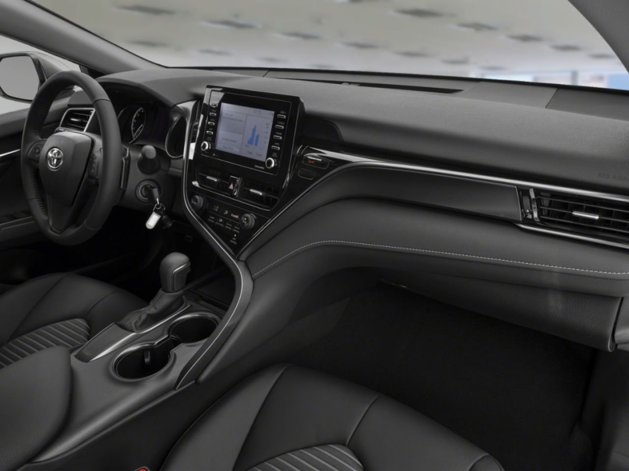 2021 Toyota Camry SE UPGRADE FWD / MOONROOF / HEATED SEATS / ALLOY WHEELS / CARPLAY AND ANDROID AUTO Grey Mississauga - photo #8