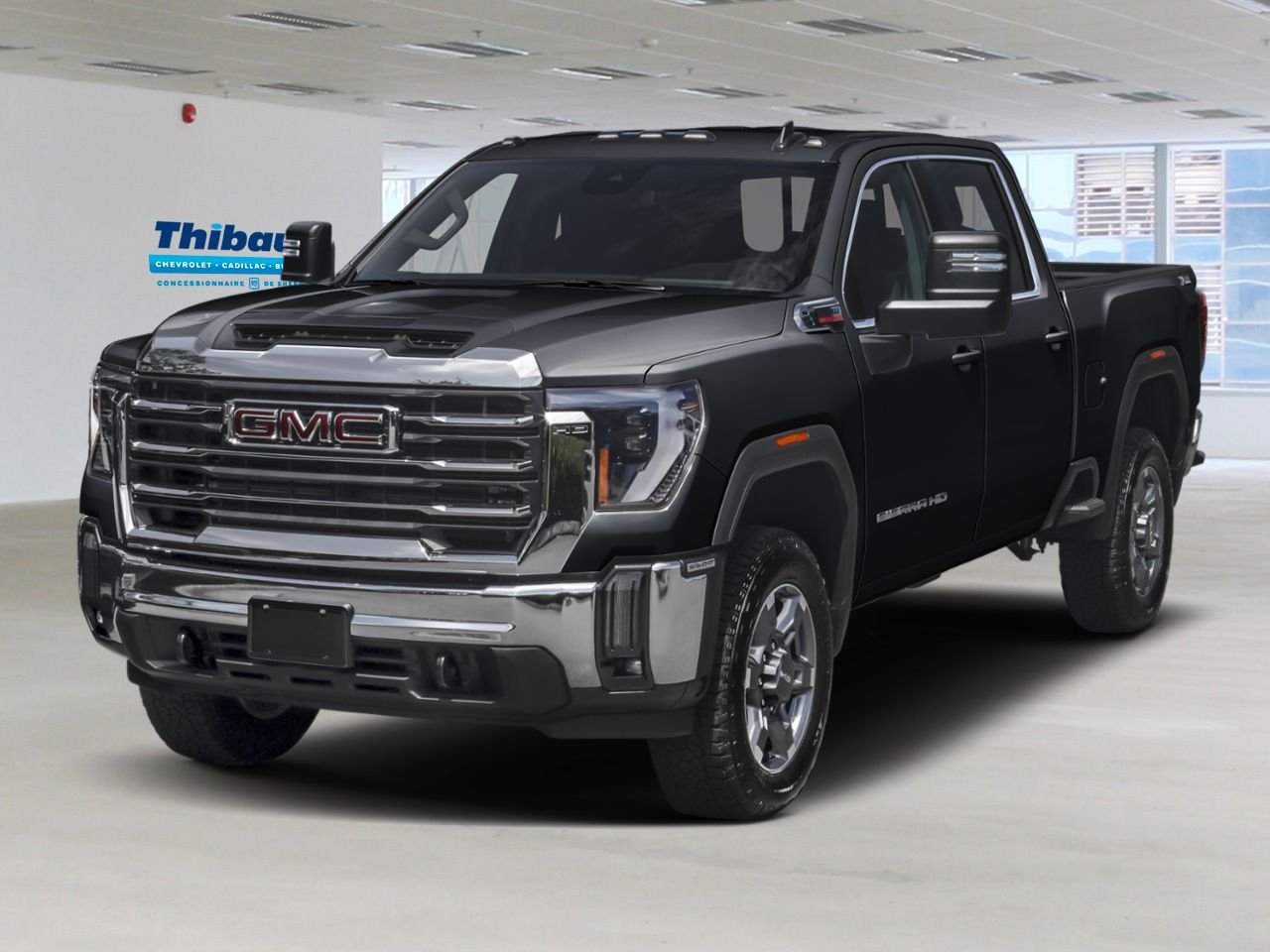 2026 GMC SIERRA 3500HD SLE cabine multiplace 4RM 172 po Black Sherbrooke - photo #0