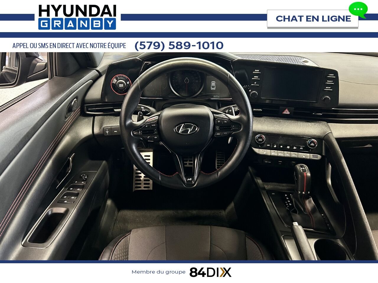 Hyundai Elantra 2021 Noir Granby - photo #15