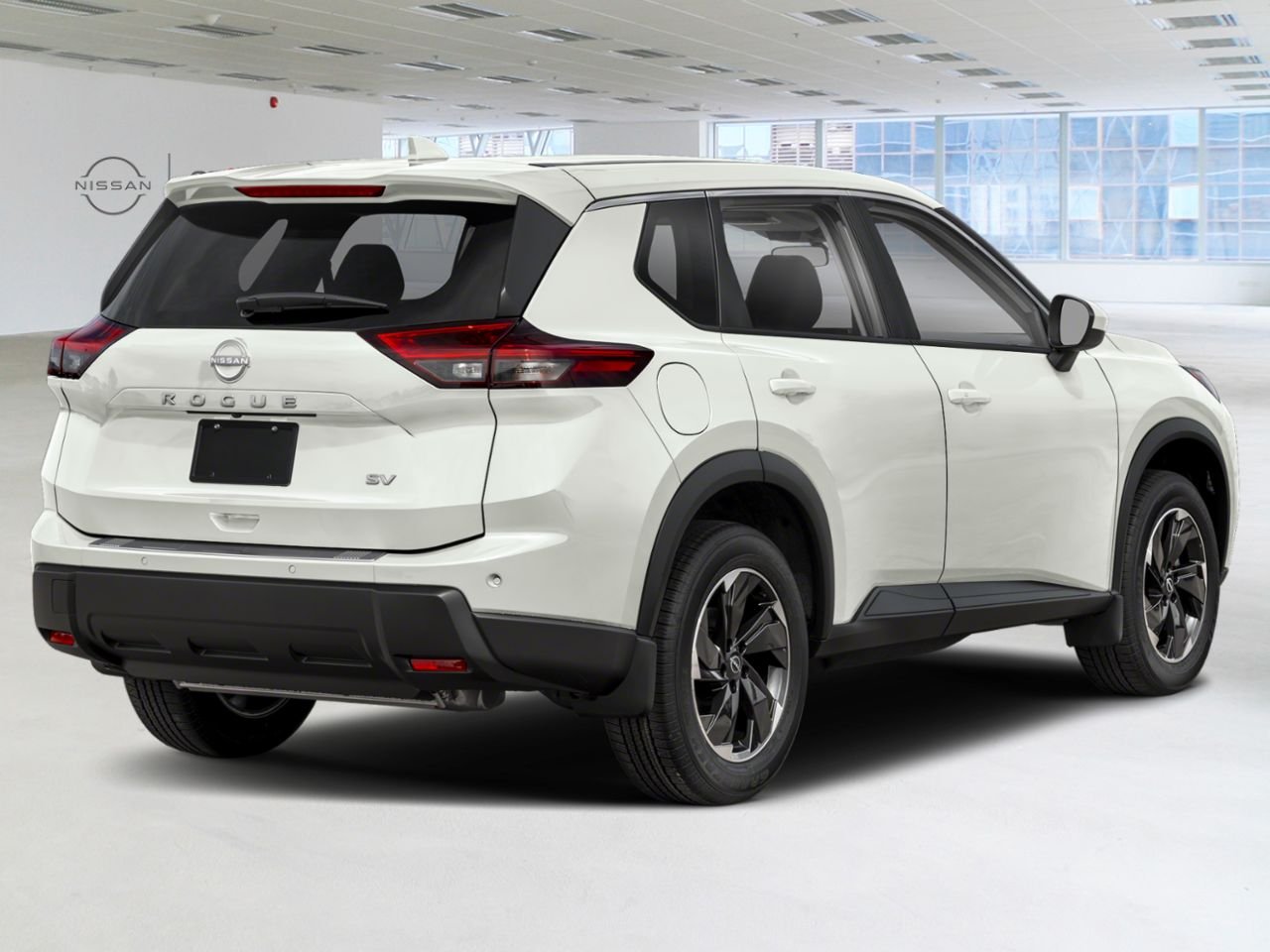 Nissan Rogue 2026 Blanc Everest nacré triple couche Saint-Basile-le-Grand - photo #2