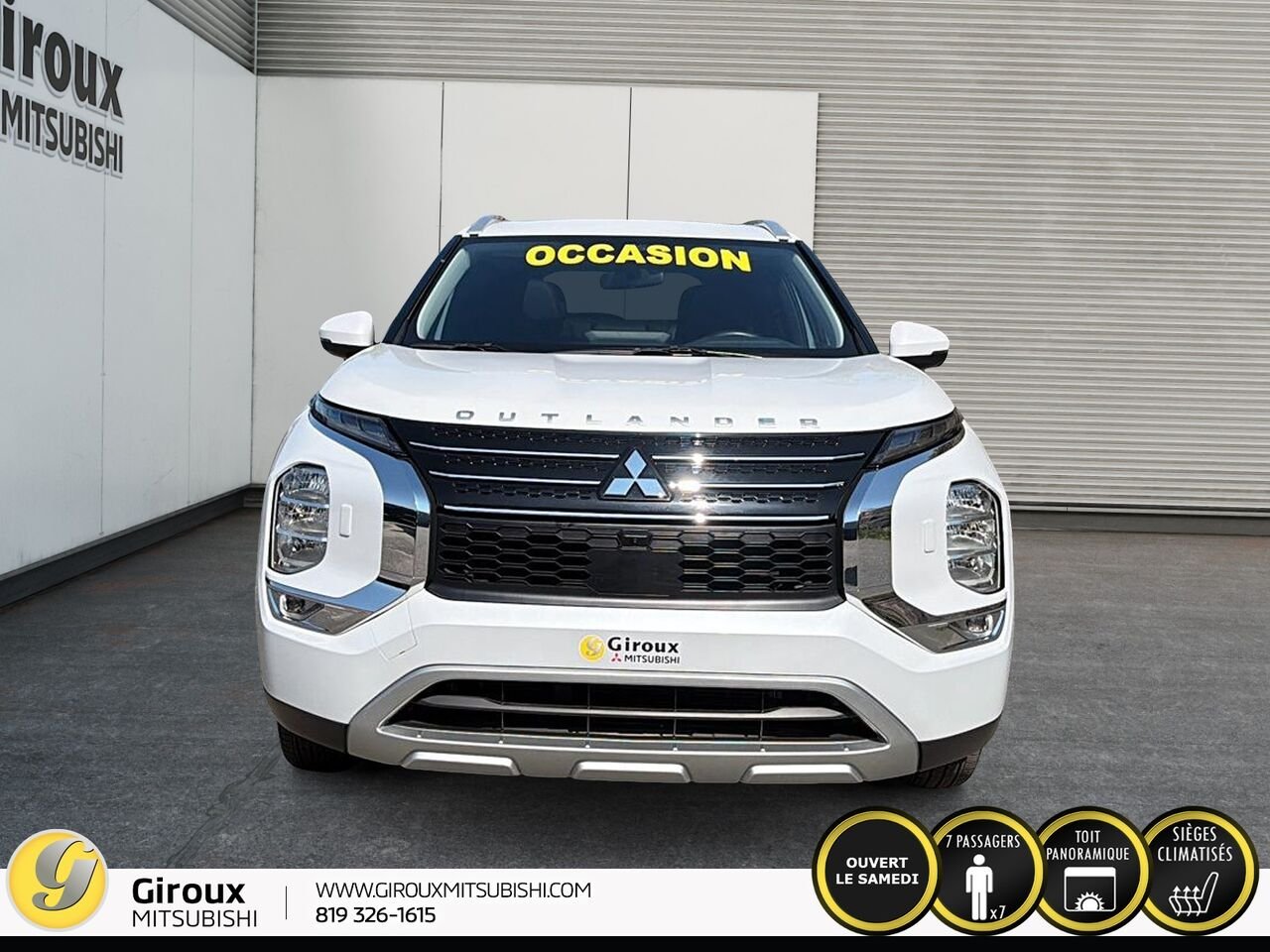 MITSUBISHI OUTLANDER 2024 Blanc Sainte-Agathe-des-Monts - photo #1