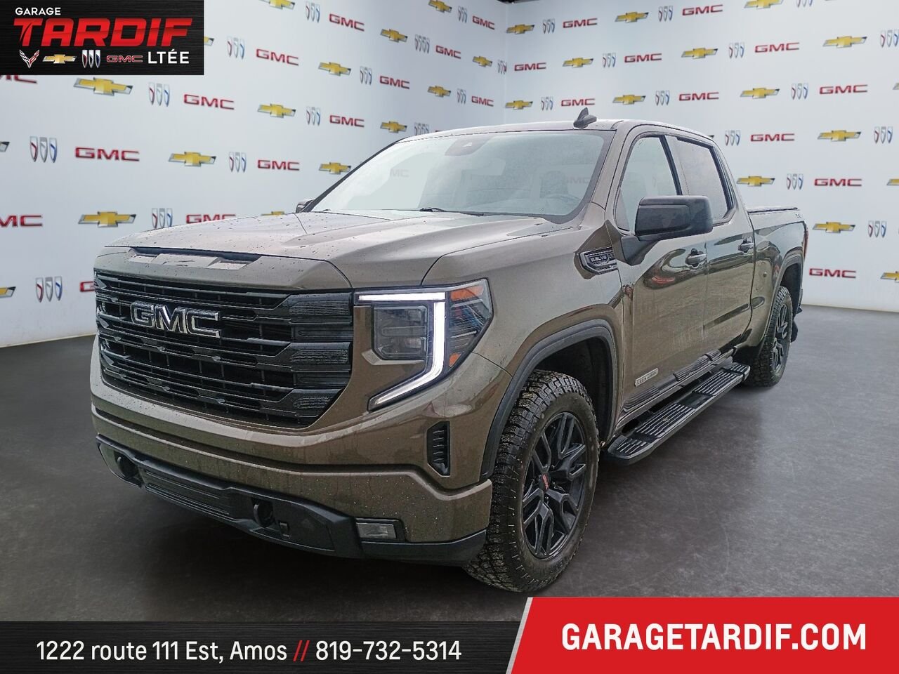 2023 GMC SIERRA 1500 4WD CREW CAB PICKUP ELEVATION BUCKET Brown Amos - photo #0