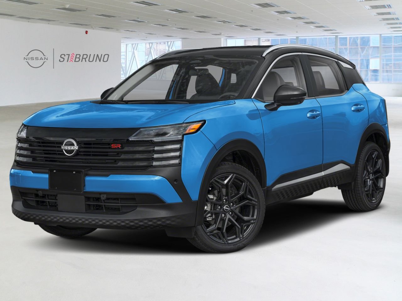 2026 Nissan Kicks Artic Ice Blue Metallic/Super Black Saint-Basile-le-Grand - photo #0
