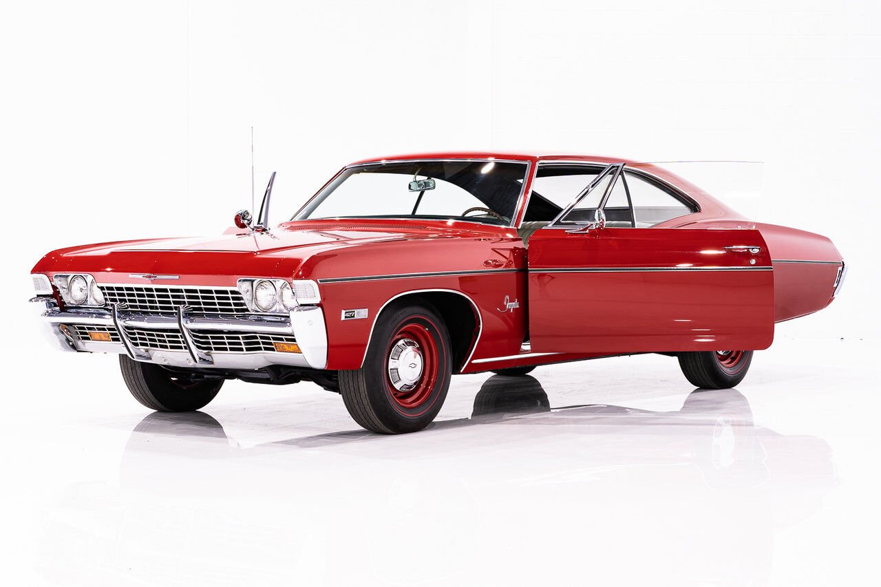 1968 Chevrolet Impala Match N# L72 427/425 4spd 4.56gear Org Bill Of Sale | PRIX EN USD Red Montreal - photo #35