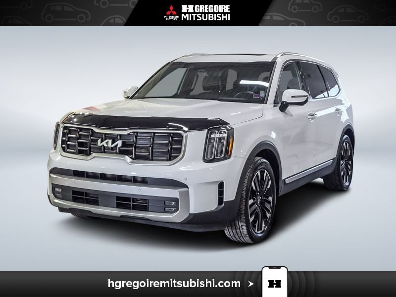 Kia Telluride MH4495 | SX Limited * AWD * Cuir * Carplay * Mags * Toit 2023 Blanc Laval - photo #2