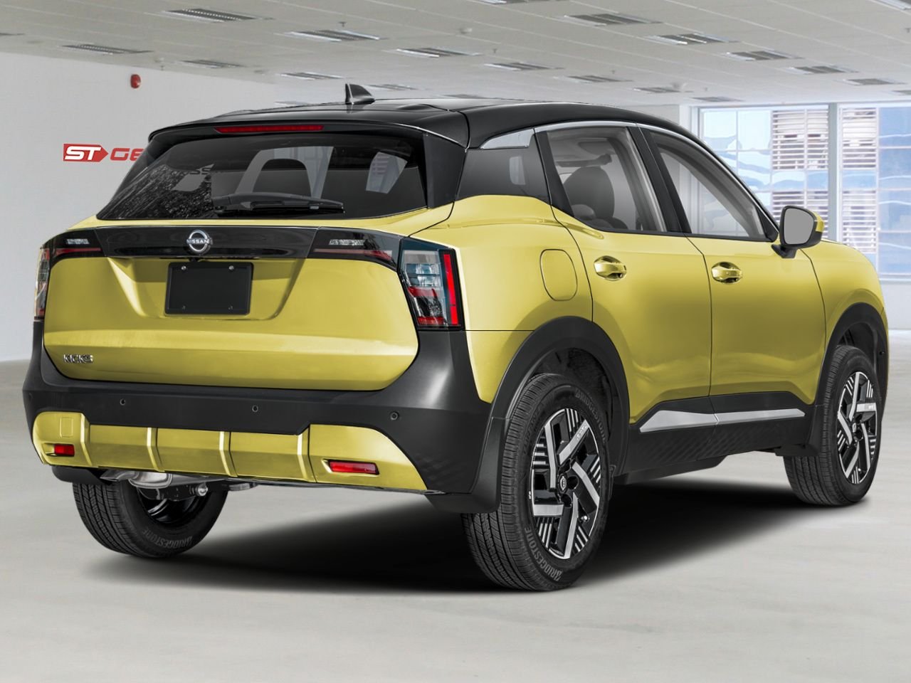2026 NISSAN Kicks Yuzu Yellow Metallic/Super Black Saint-Georges - photo #1