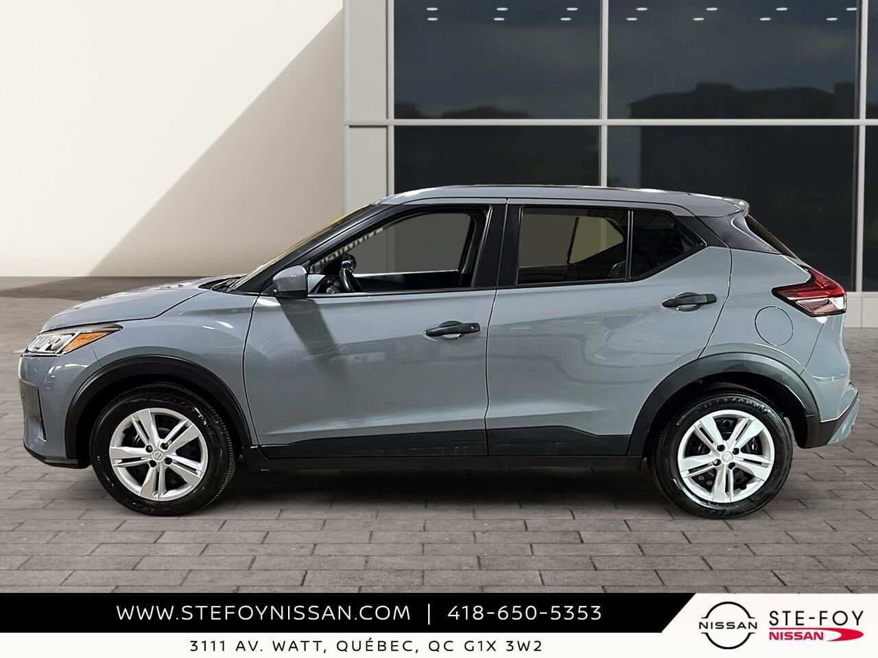 Nissan Kicks S TA 2024 Gris Ste-Foy - photo #4