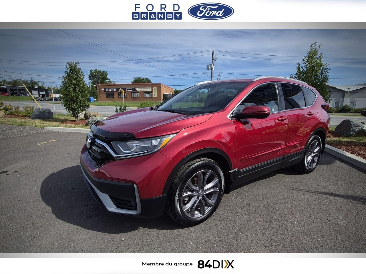 2022 Honda CR-V Red Granby - photo #3