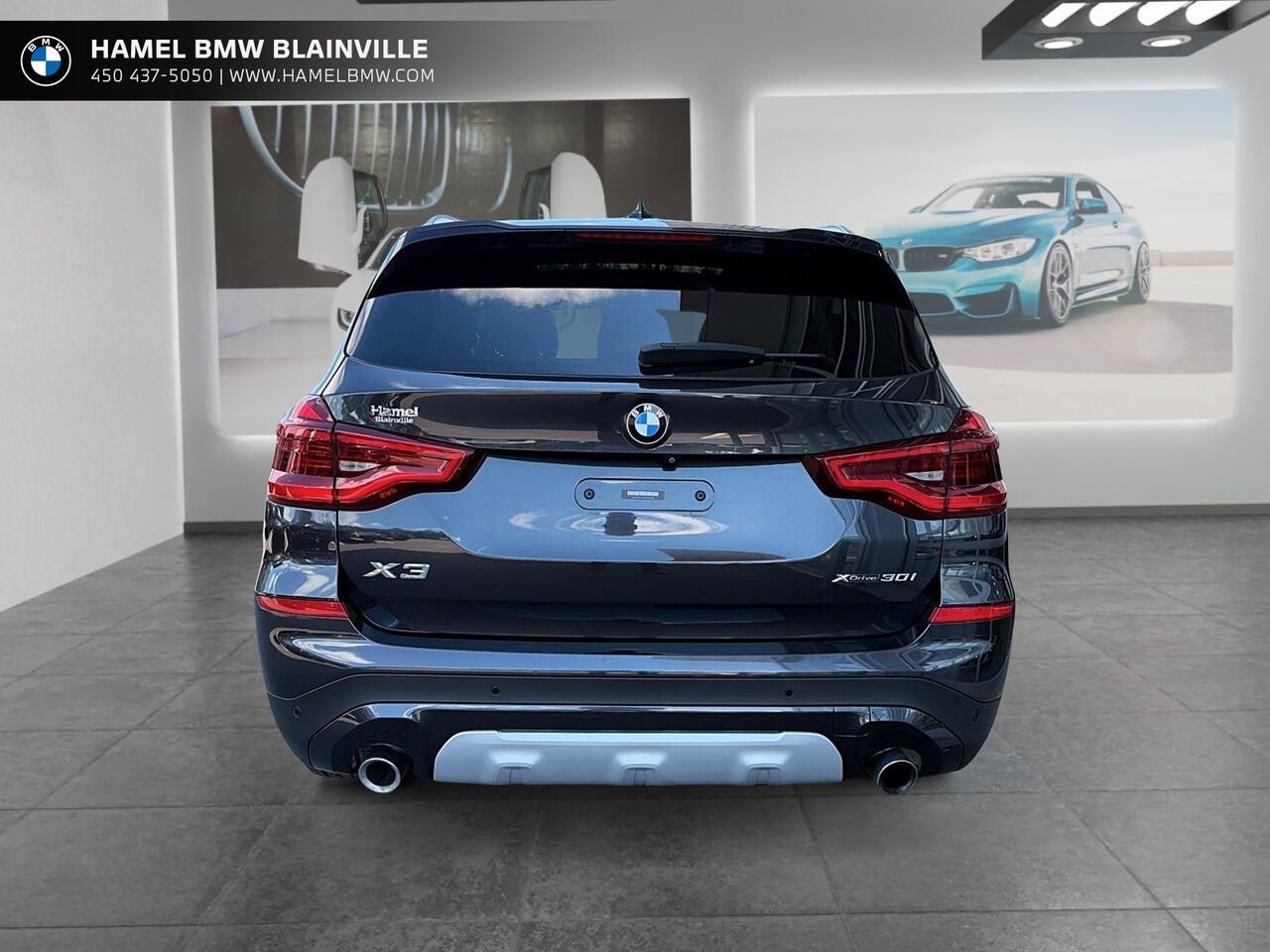BMW X3 xDrive30i véhicule d'activités sportives 2019 Gris Blainville - photo #2