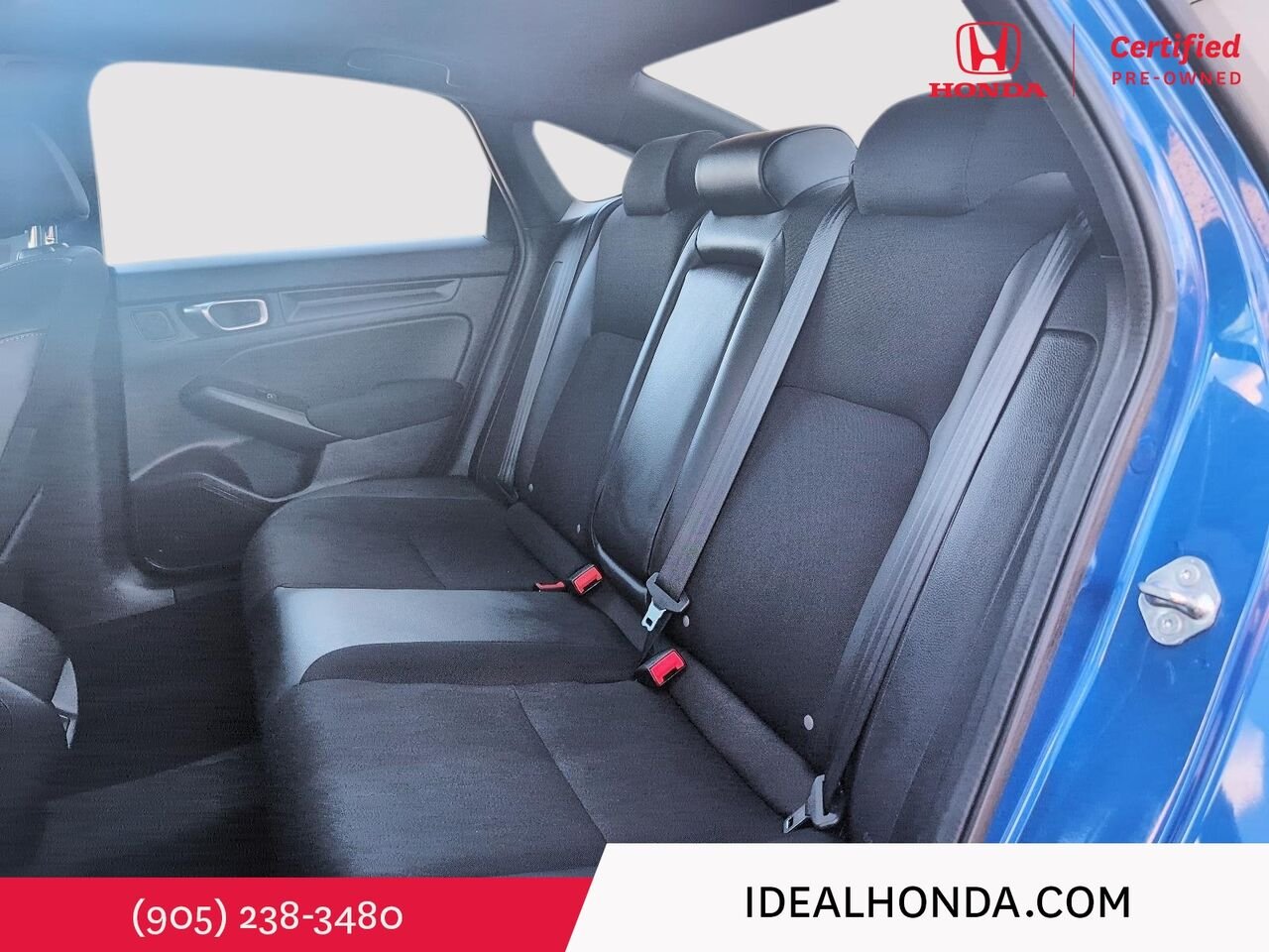 2024 Honda Civic Sedan SPORT CVT / CLEAN CARFAX Blue Mississauga - photo #20