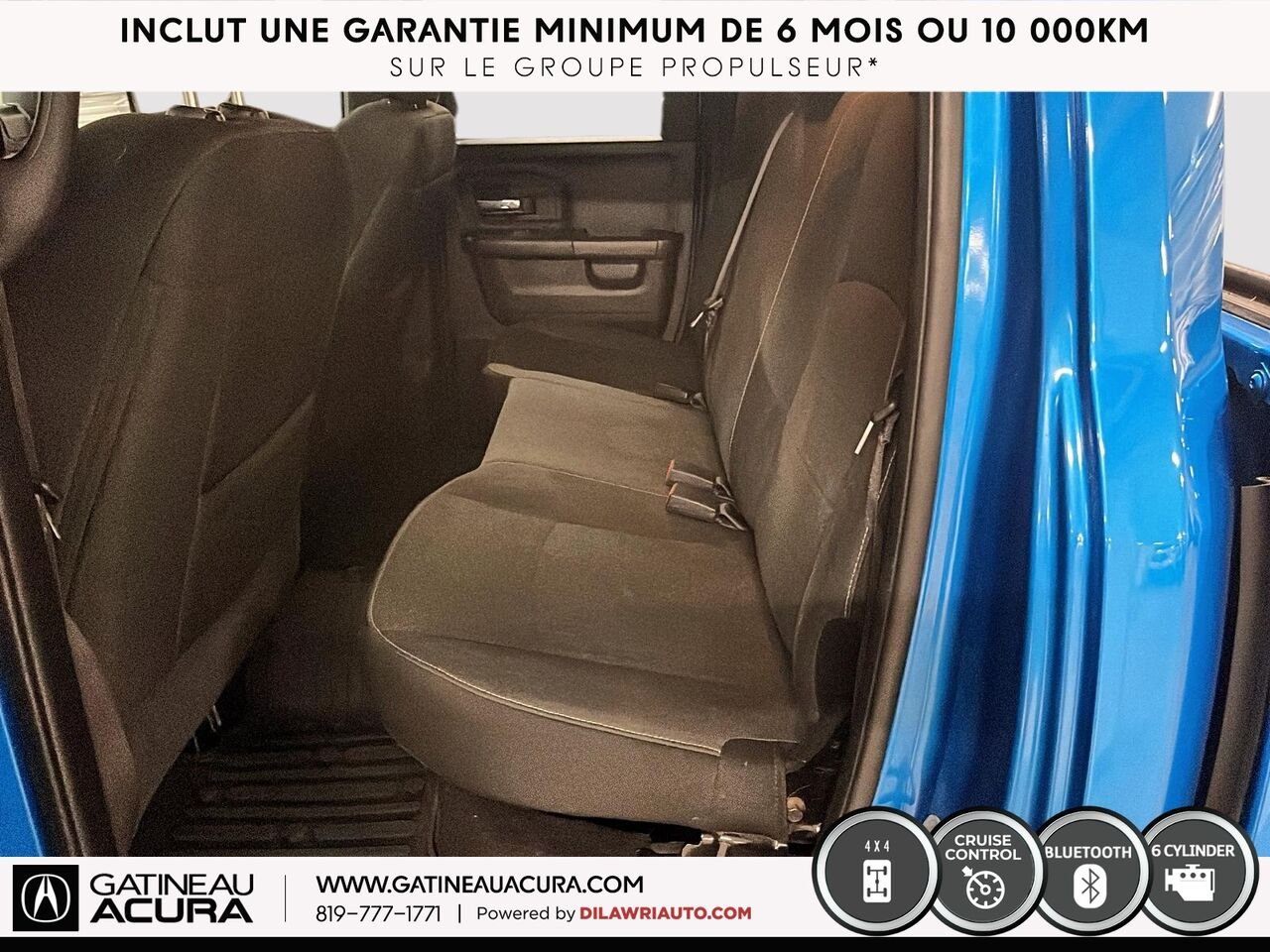 Ram 1500 Classic Warlock Quad Cab 4x4 2021 Bleu Ottawa & Gatineau - photo #20