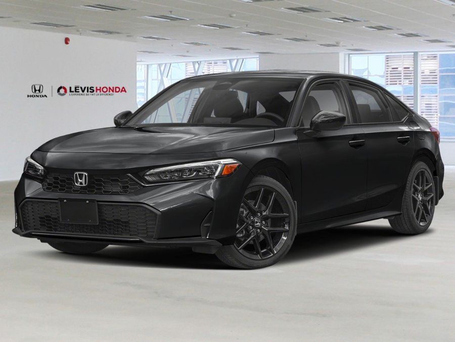 HONDA Civic hybride berline 2026 2026 Noir cristal nacré