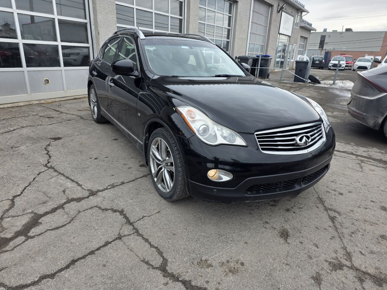 2014 INFINITI QX50 Black  - photo #7