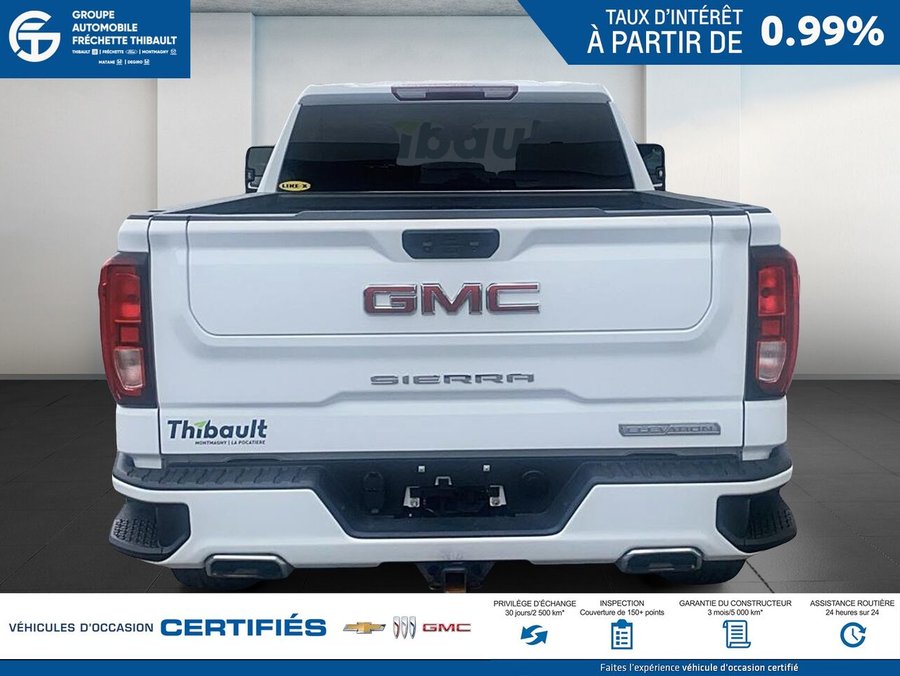 GMC SIERRA Elevation cabine multiplace 4RM 157 po 2024 Blanc