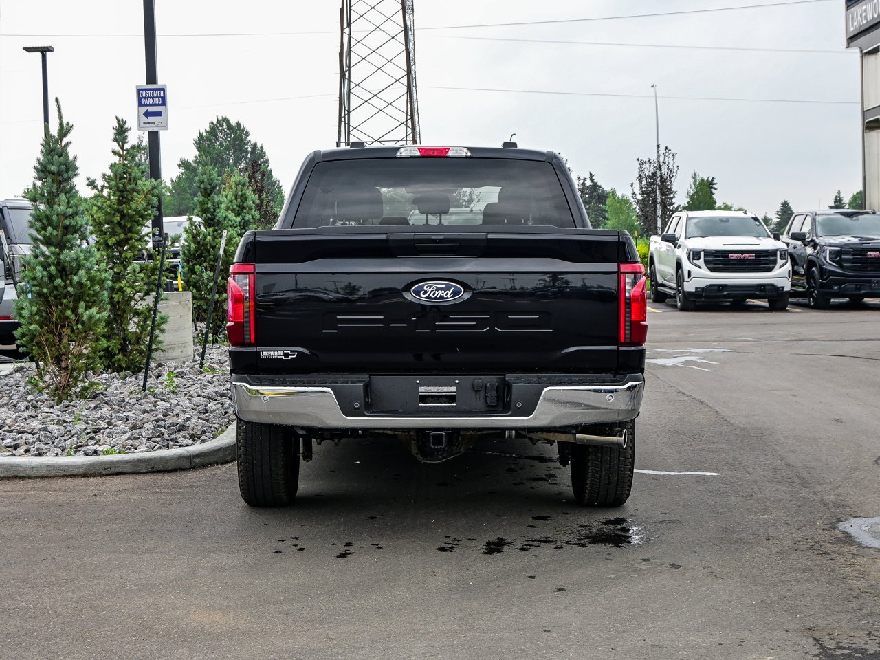 2025 Ford F-150 XLT 4WD SuperCrew 5.5' Box Black Sherwood Park - photo #11
