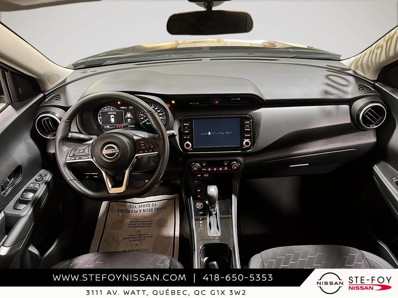 Nissan Kicks SV TA 2024 Noir Ste-Foy - photo #9