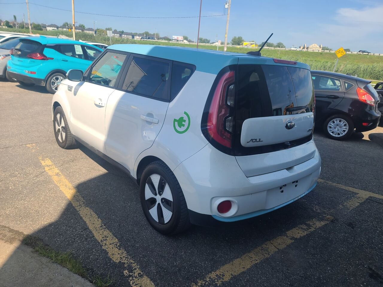 Kia Soul EV 2018 Blanc Longueuil, - photo #2