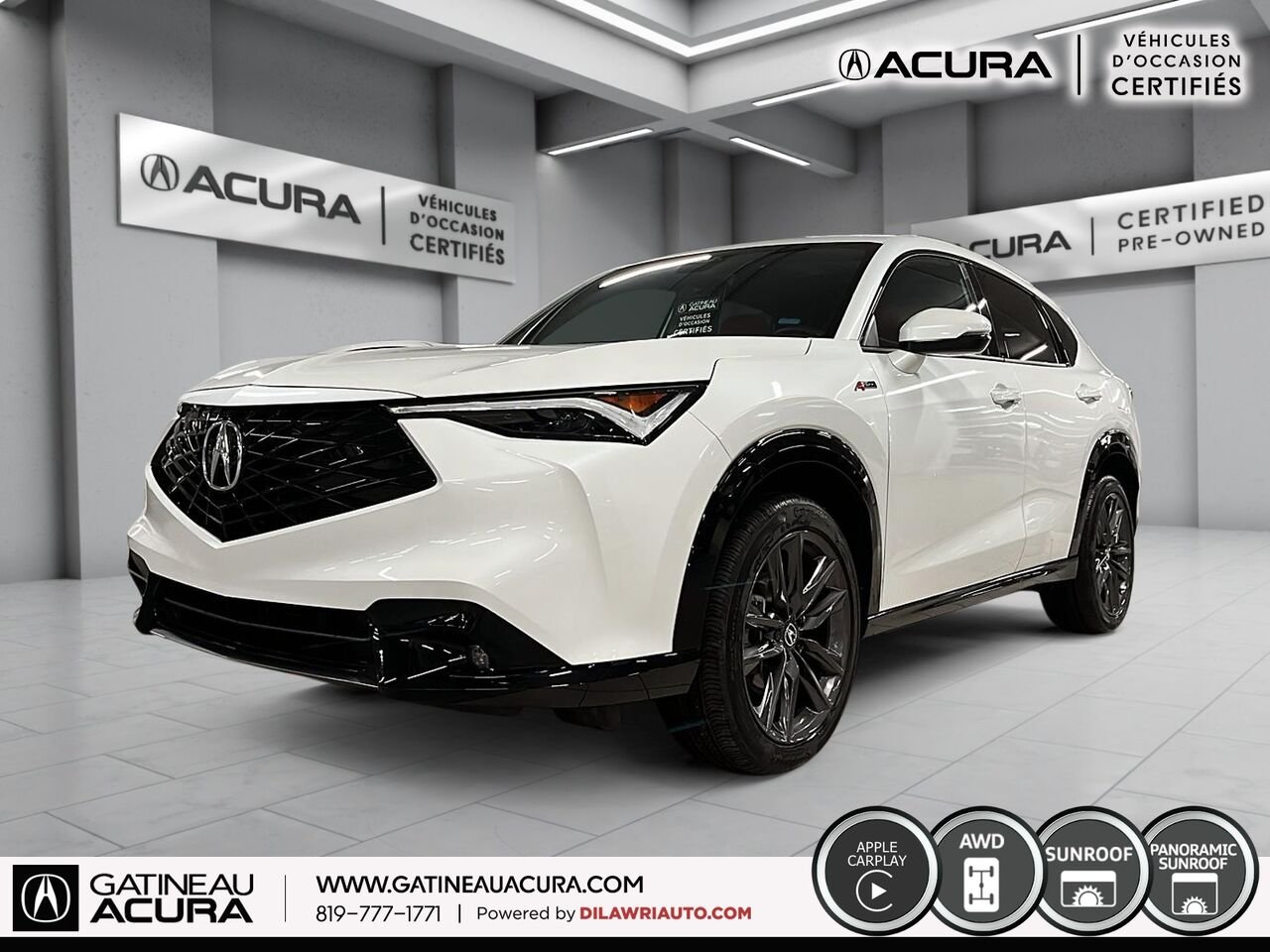 ACURA ADX A-Spec SH-AWD 2025 Blanc Ottawa & Gatineau - photo #0