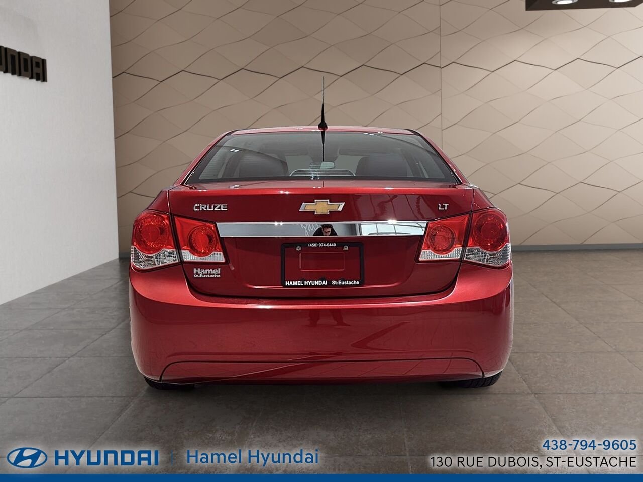 2012 Chevrolet Cruze Red Saint-Eustache - photo #3