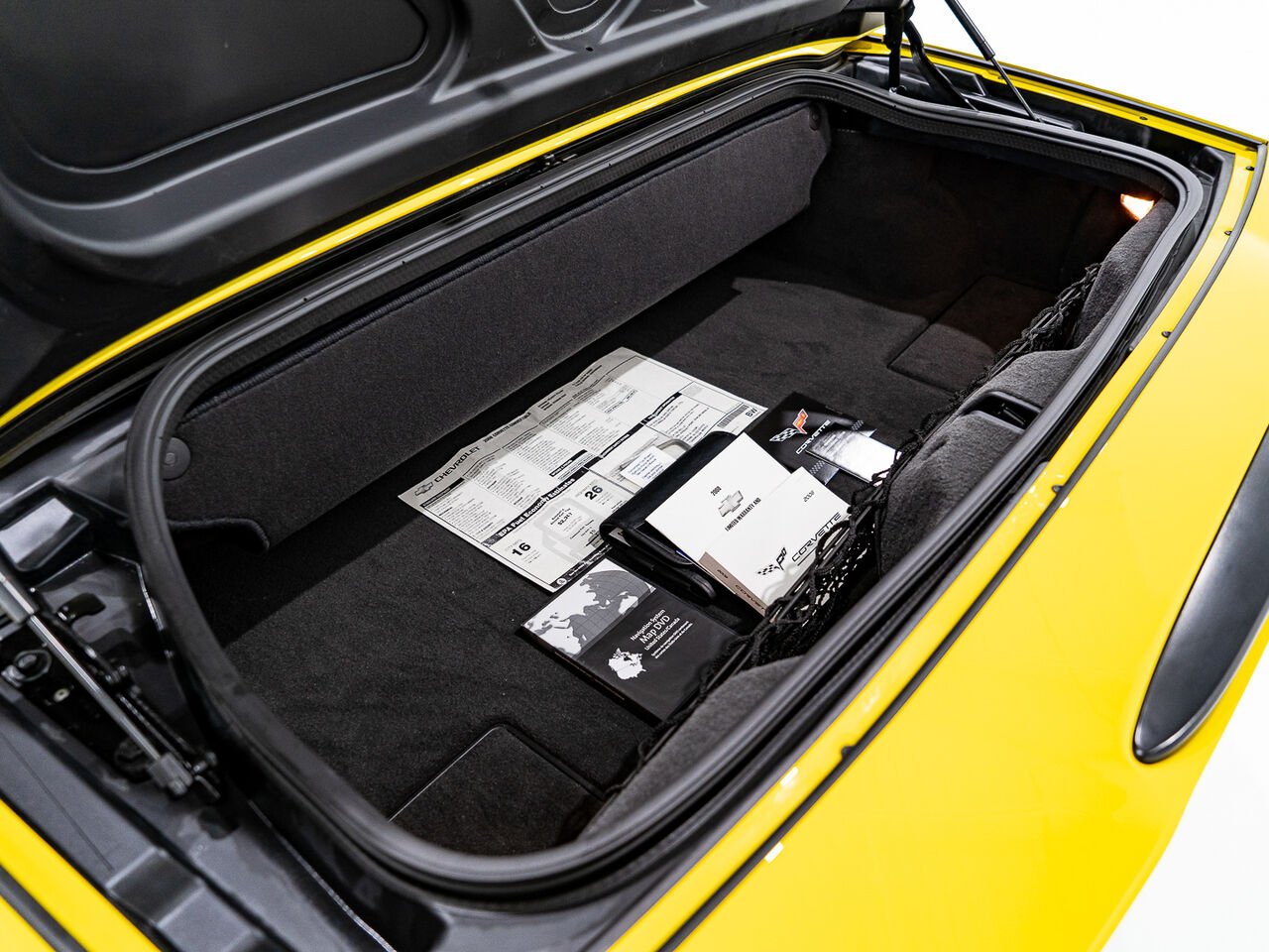 2008 Chevrolet Corvette With only 900km (563mi) From new with window sticker Yellow Kirkland - photo #60