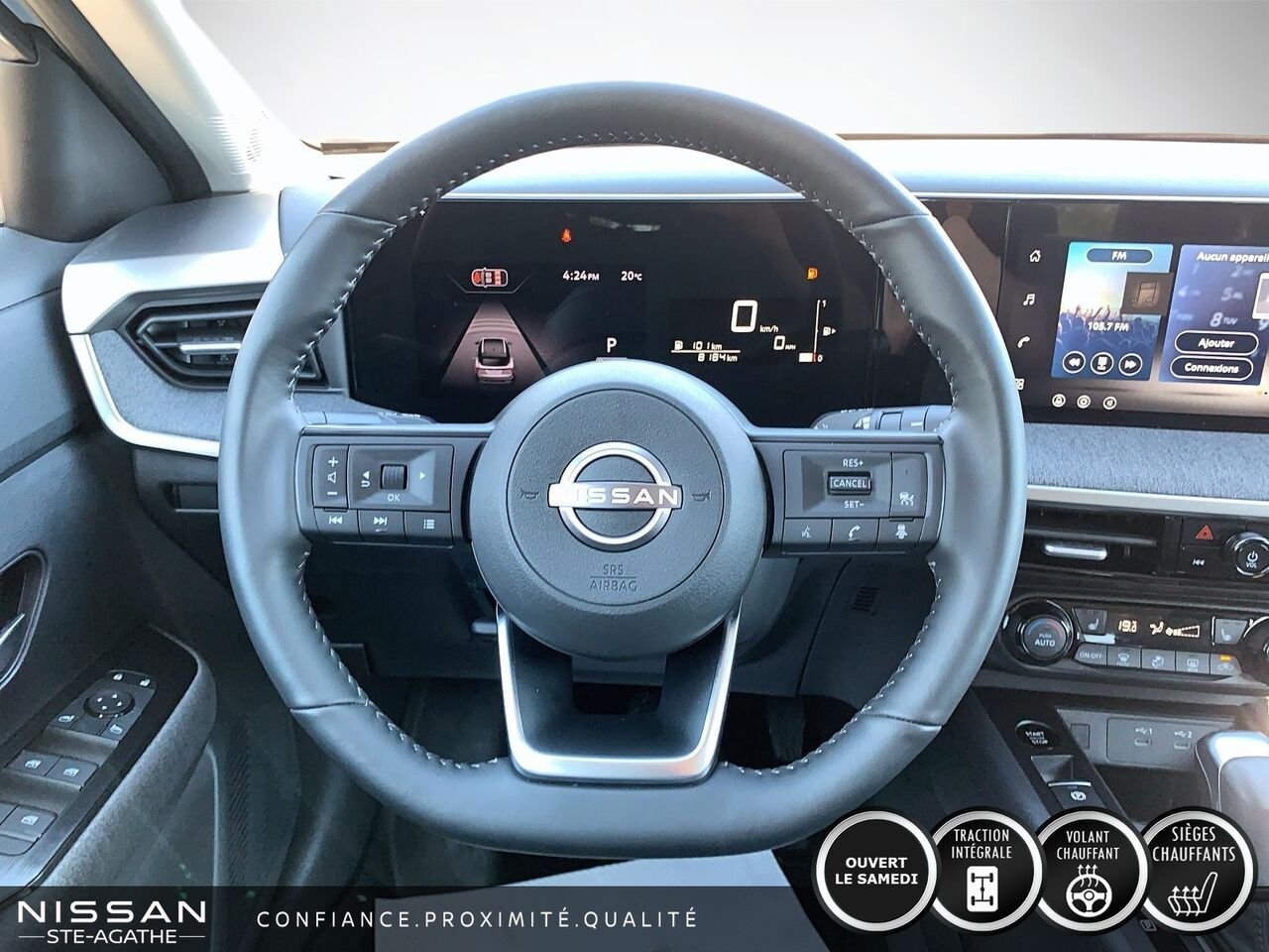 2026 Nissan Kicks SV | AWD | BANCS CHAUFFANTS | MAGS | White Saint-Jérôme - photo #10