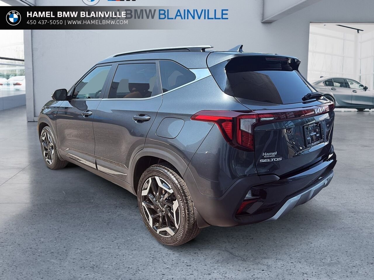 2025 Kia Seltos SX TI avec intérieur brun Grey Blainville - photo #3