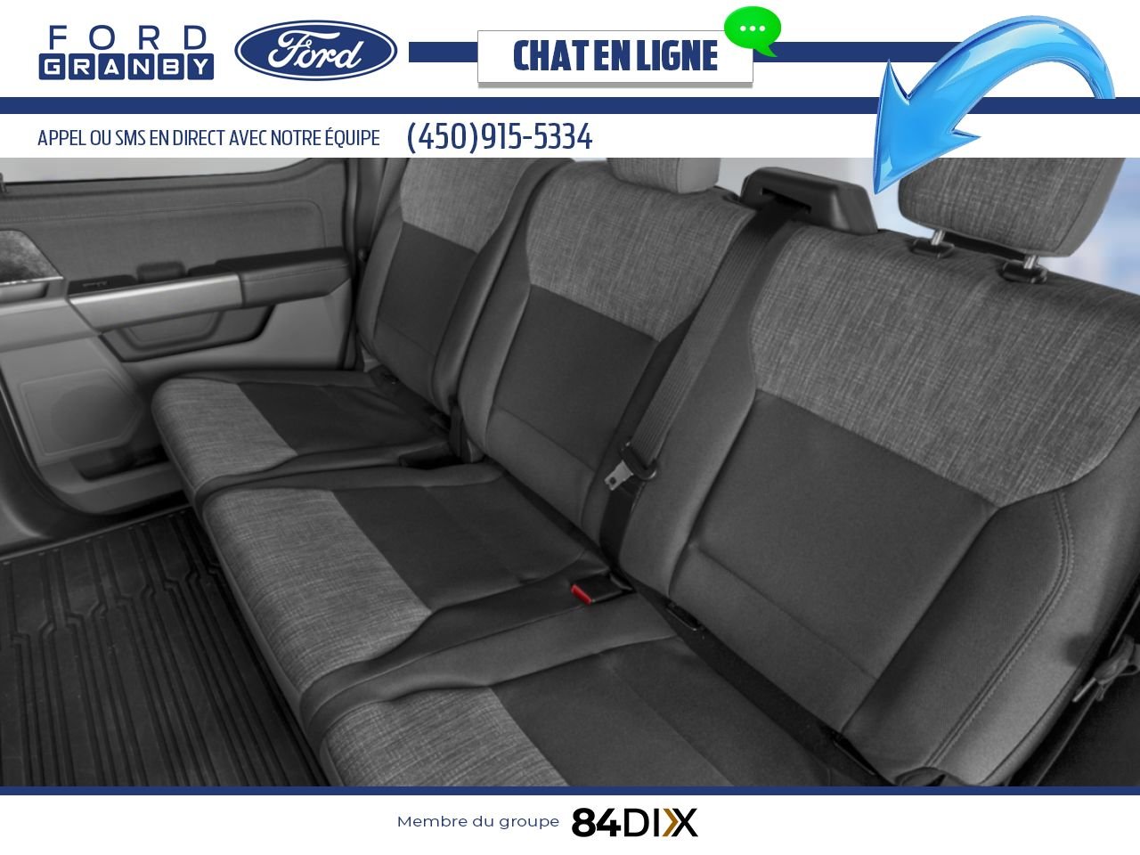 Ford F-150 Lightning 2025 Blanc Oxford Granby - photo #11