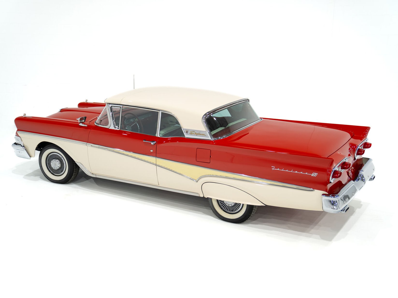 1958 Ford Fairlane 500 Skyliner Interceptor de police 352 CID Entièrement restaurée **PRIX EN USD** Montreal - photo #25