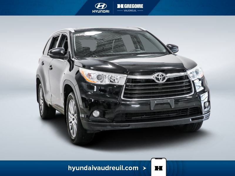 2016 Toyota Highlander Black Laval - photo #0