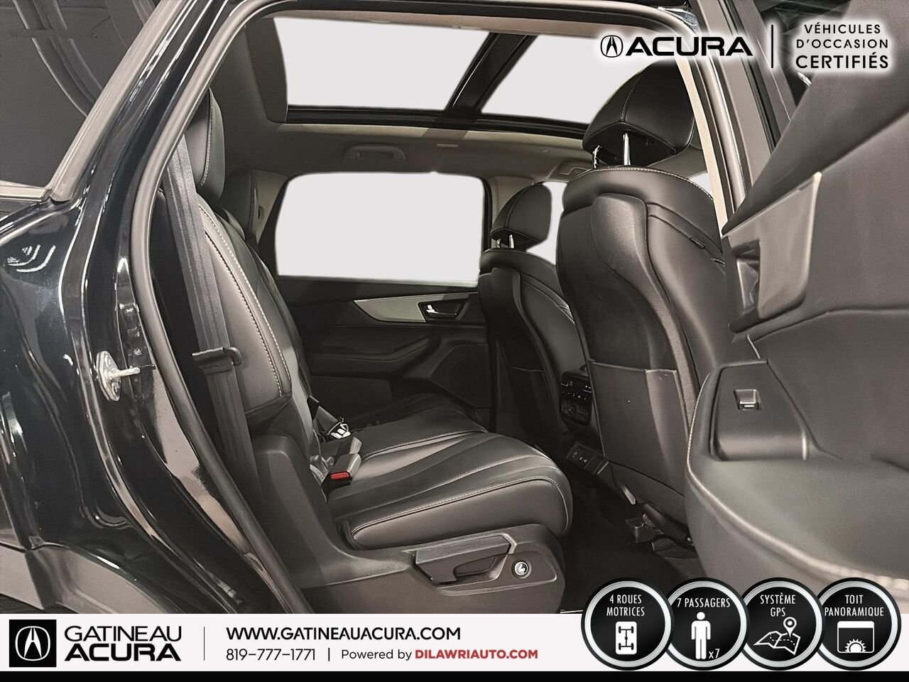 2024 Acura MDX Tech SH-AWD Black Gatineau - photo #23