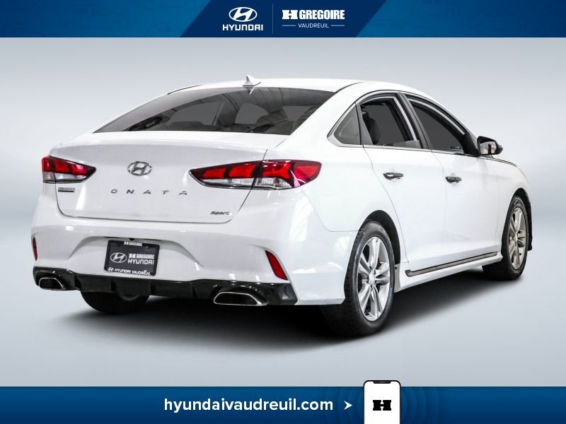 Hyundai Sonata 2018 Blanc Laval - photo #10