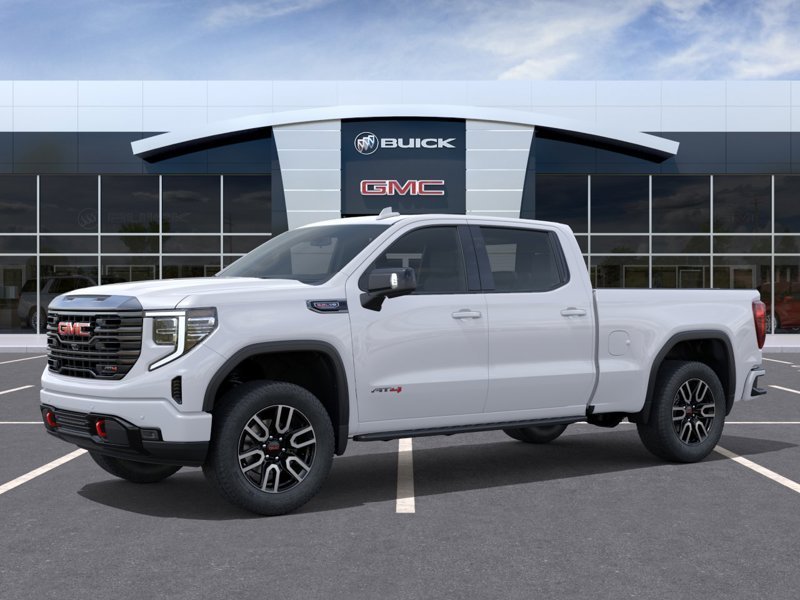 GMC Sierra 1500 AT4 cabine multiplace 4RM 157 po 2026 Blanc sommet Ottawa & Gatineau - photo #1