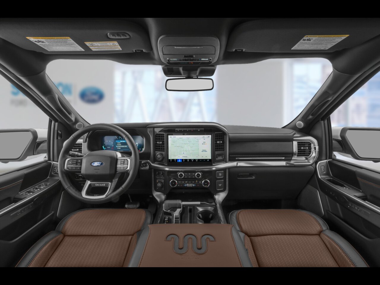 Ford F-150 KING RANCH CABINE SUPERCREW 4RM CAISSE DE 6,5 PI 2026 Noir agate métallisé Châteauguay - photo #9