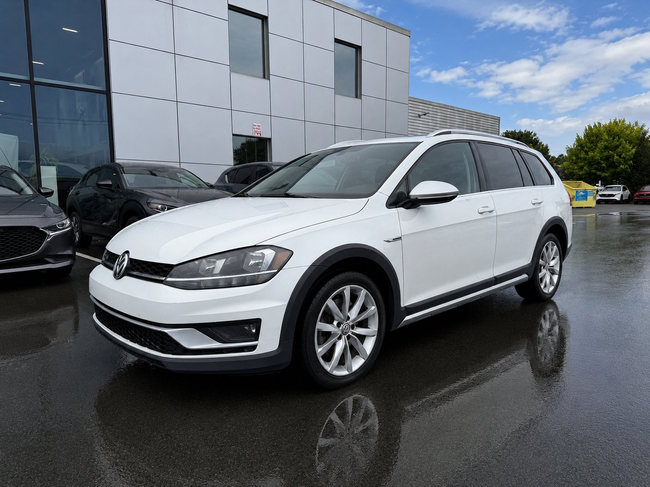 2019 Volkswagen Golf Alltrack Highline White Châteauguay - photo #2