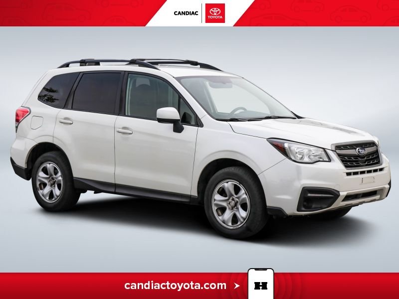 2017 Subaru Forester White Saint-Eustache - photo #0