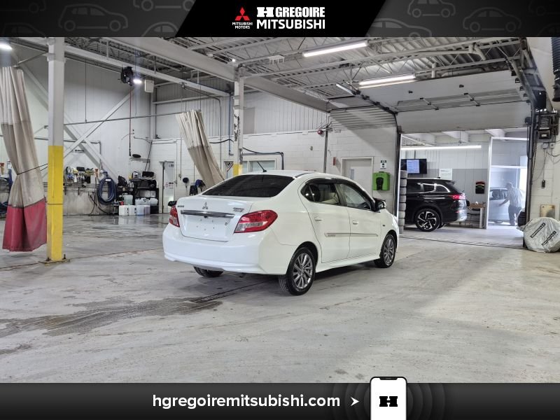 Mitsubishi Mirage G4 MW4488 | SEL * Automatique * Mags * Caméra * Bluetooth 2017 Blanc Laval - photo #8