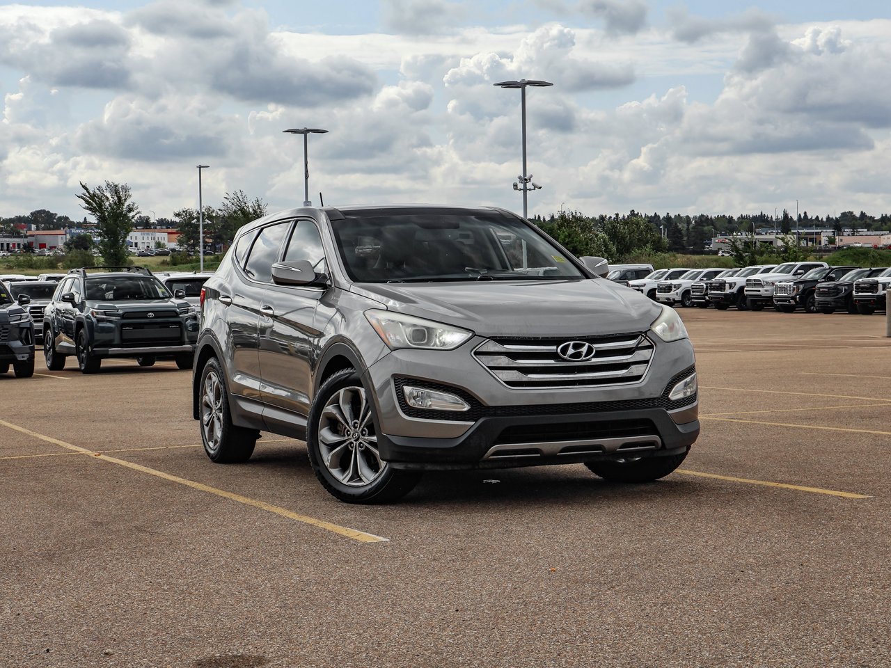 2013 Hyundai Santa Fe AWD 4dr 2.0T Auto Limited Grey Sherwood Park - photo #1