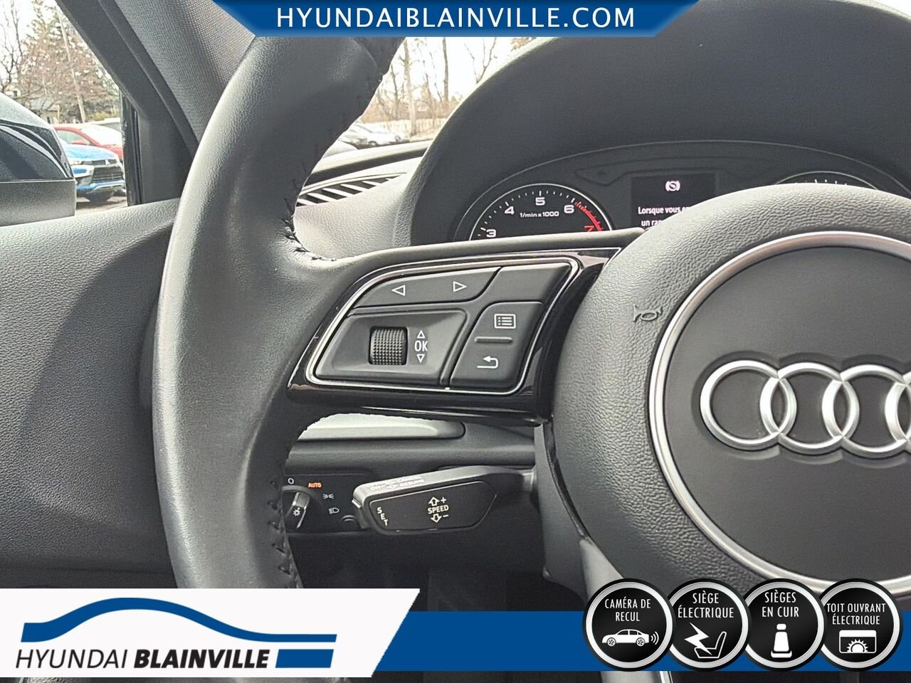 Audi A3 berline 2019 Bleu Blainville - photo #13