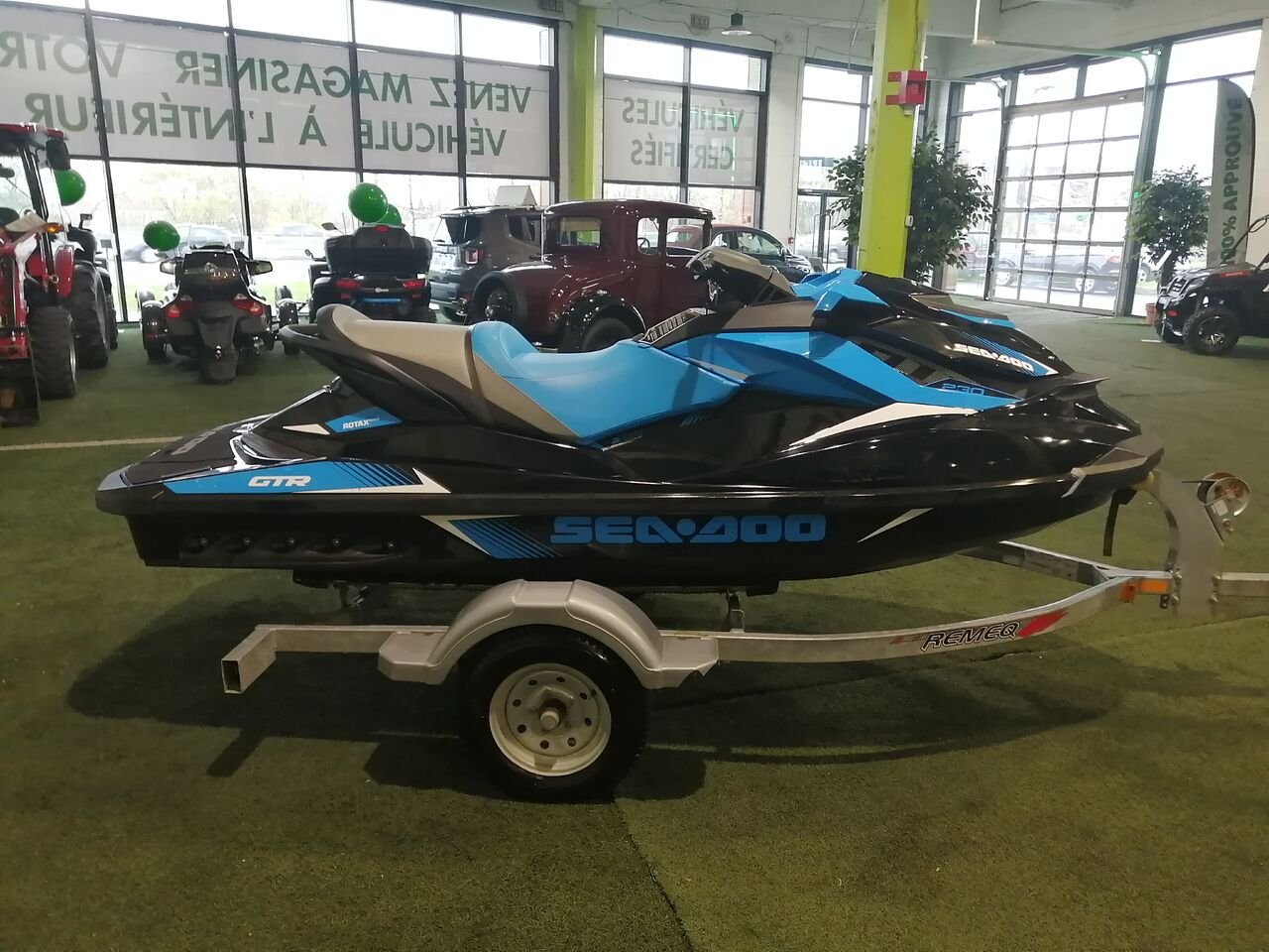 2019 Sea-Doo GTR Blue  - photo #8