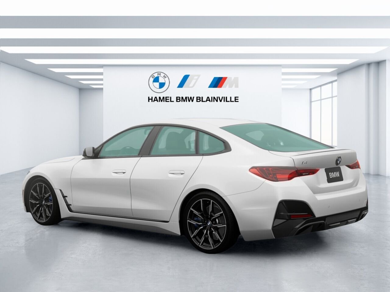 2026 BMW i4 xDrive Alpine White Blainville - photo #2
