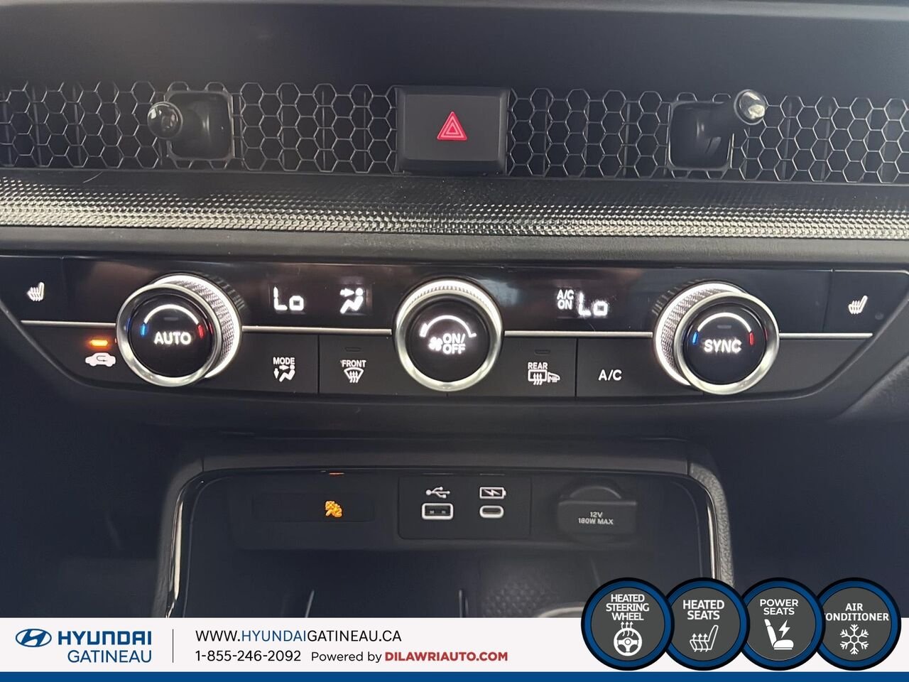Honda CR-V hybride EX-L *** hybride , bas millage , carfax clean *** 2024 Bleu Ottawa & Gatineau - photo #19